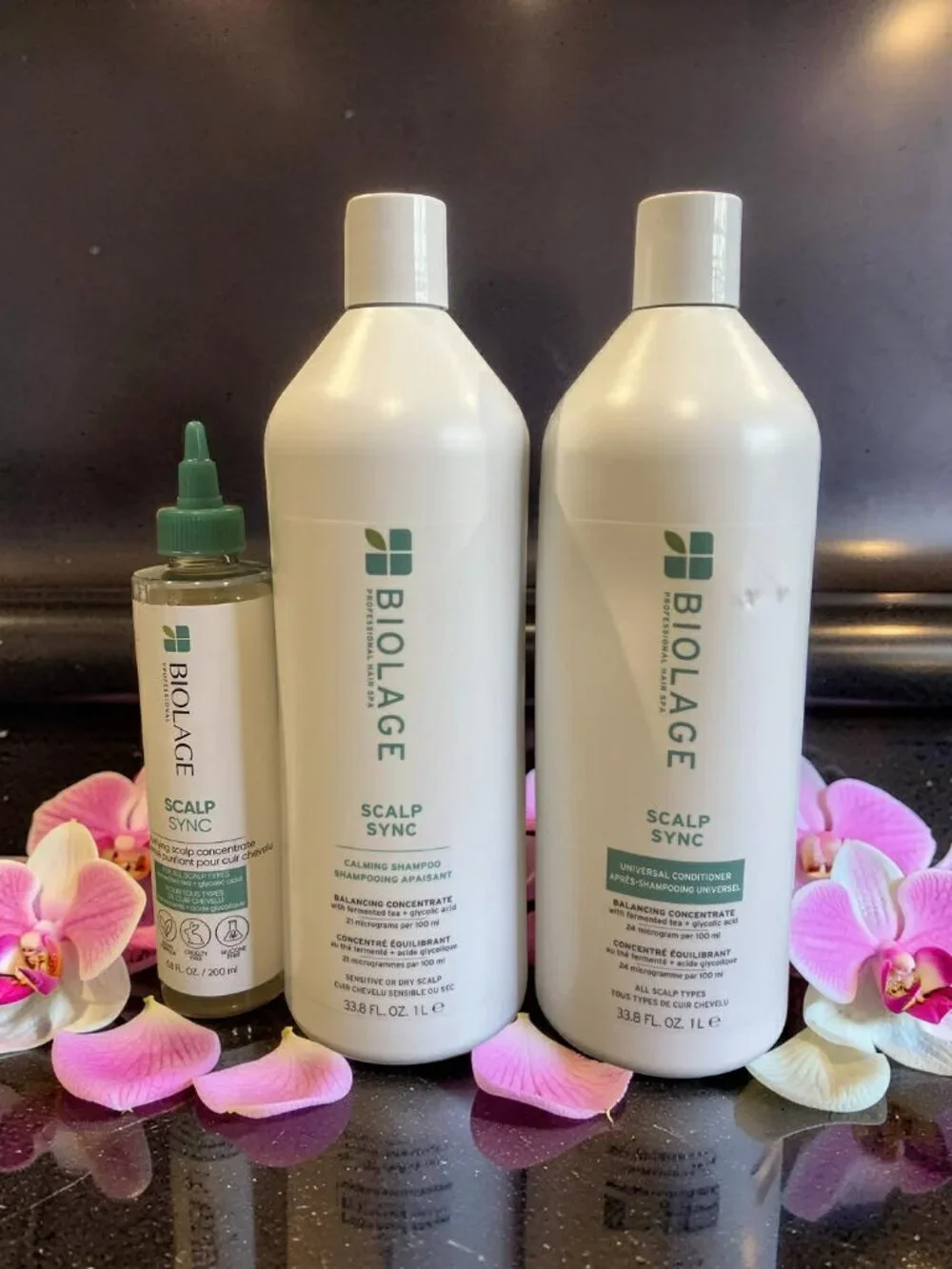 Biolage Scalp Sync Universal Conditioner & Calming Shampoo Purifying Concentrate